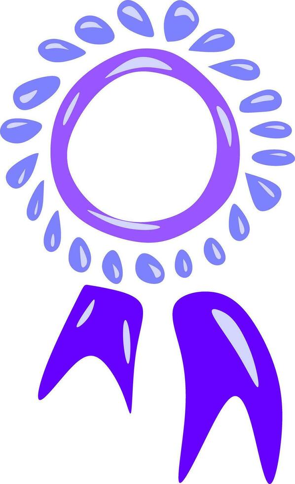 Celebrating Life's Beautiful Moments with a Ribbon of Joy vector