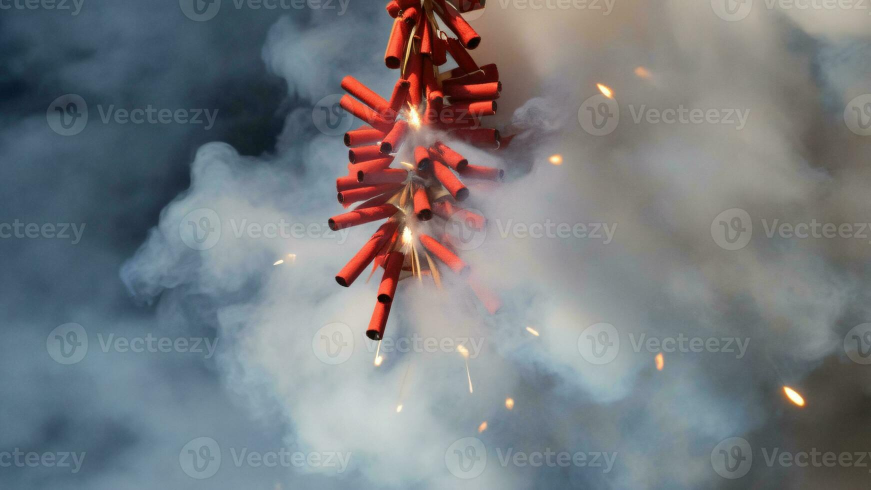 AI generated chinese firecracker ai photo