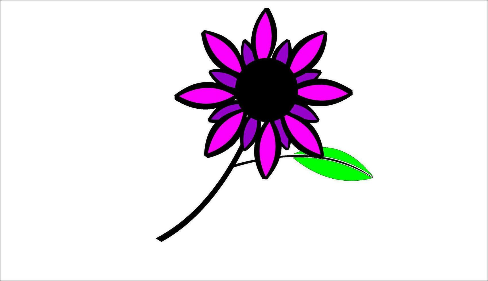 un vector imagen o flor icono