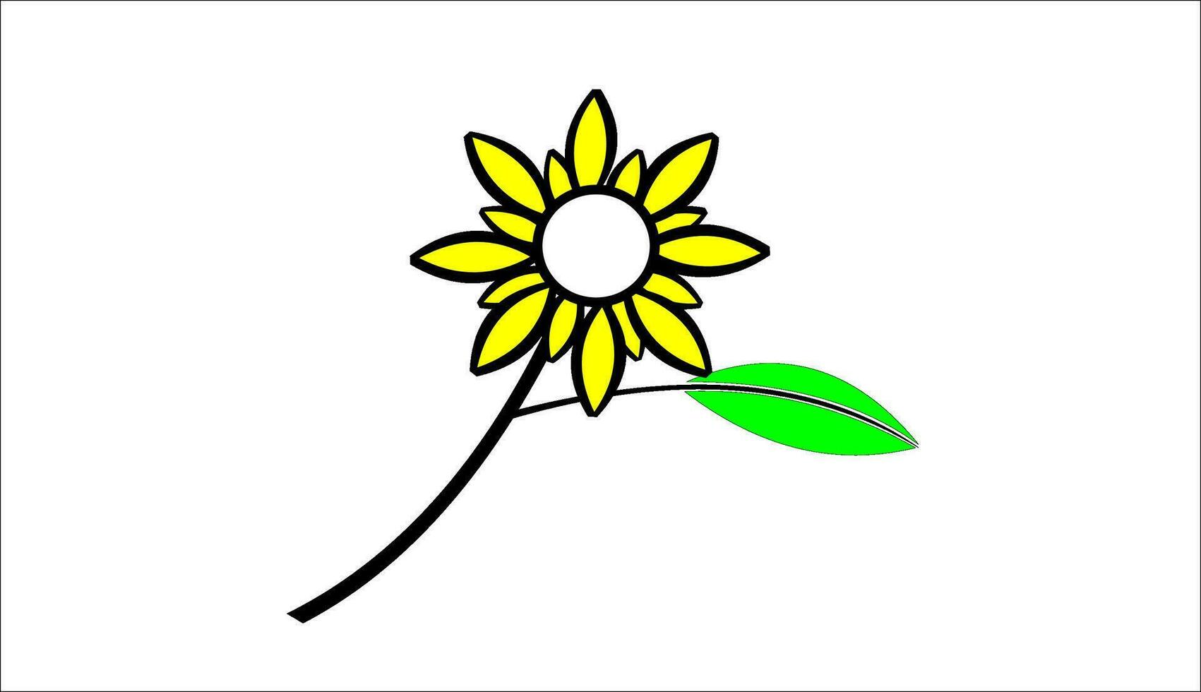 a vector image or flower icon