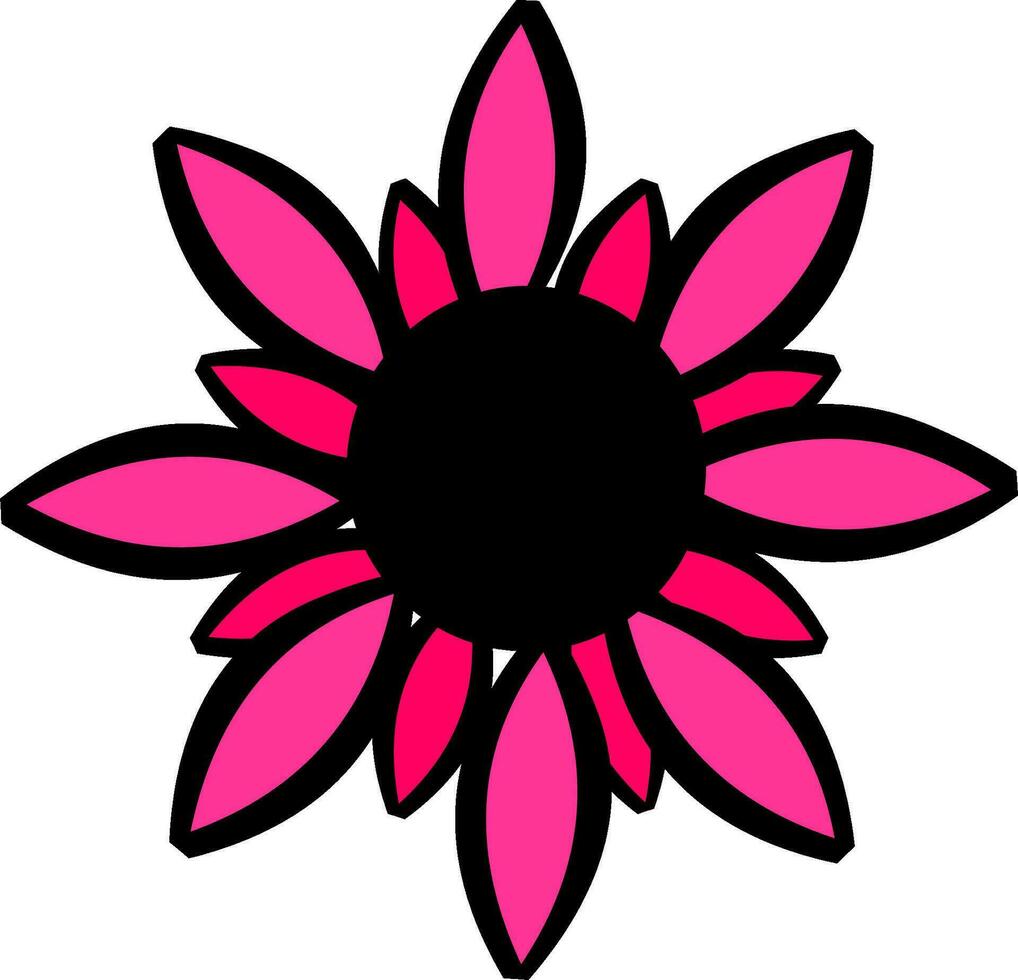 un vector imagen o flor icono