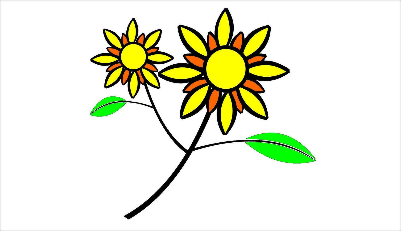 an icon depicting a flower vector