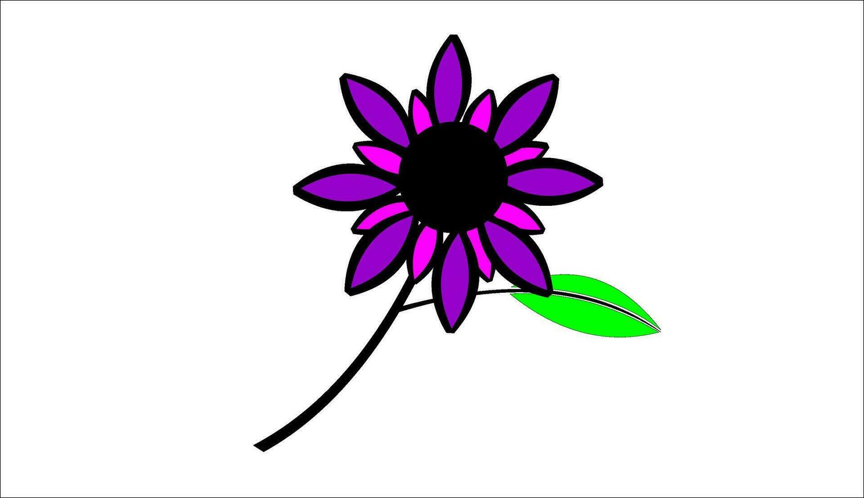 a vector image or flower icon