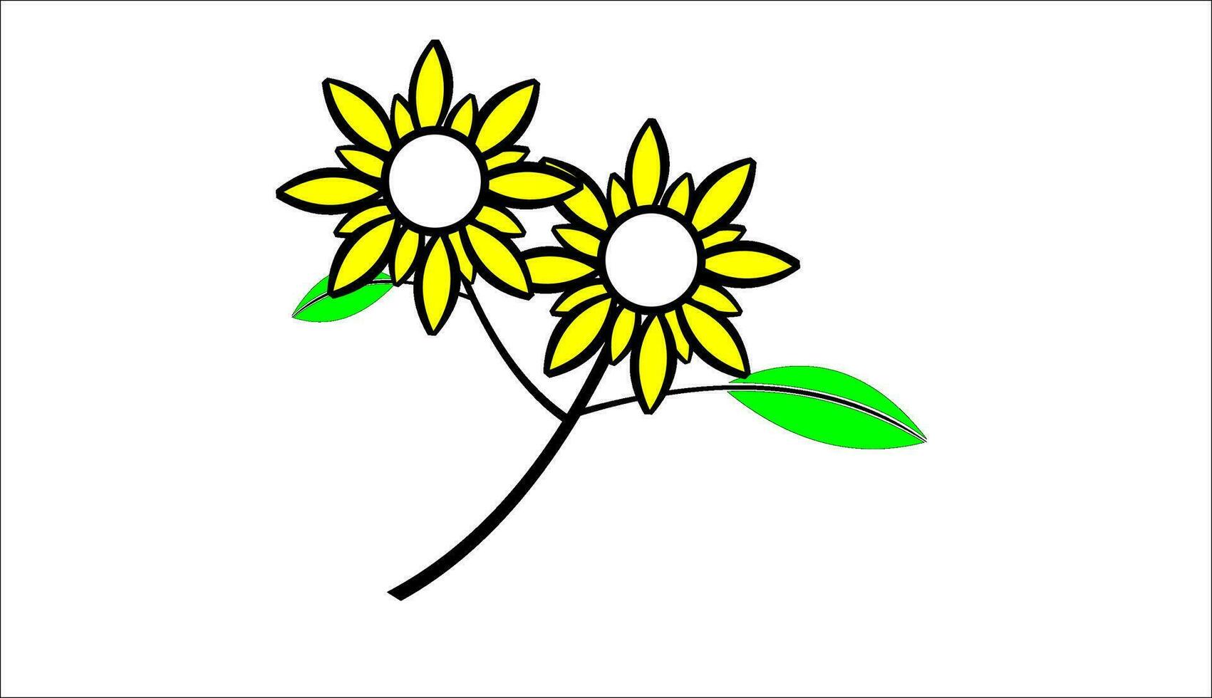 un vector imagen o flor icono