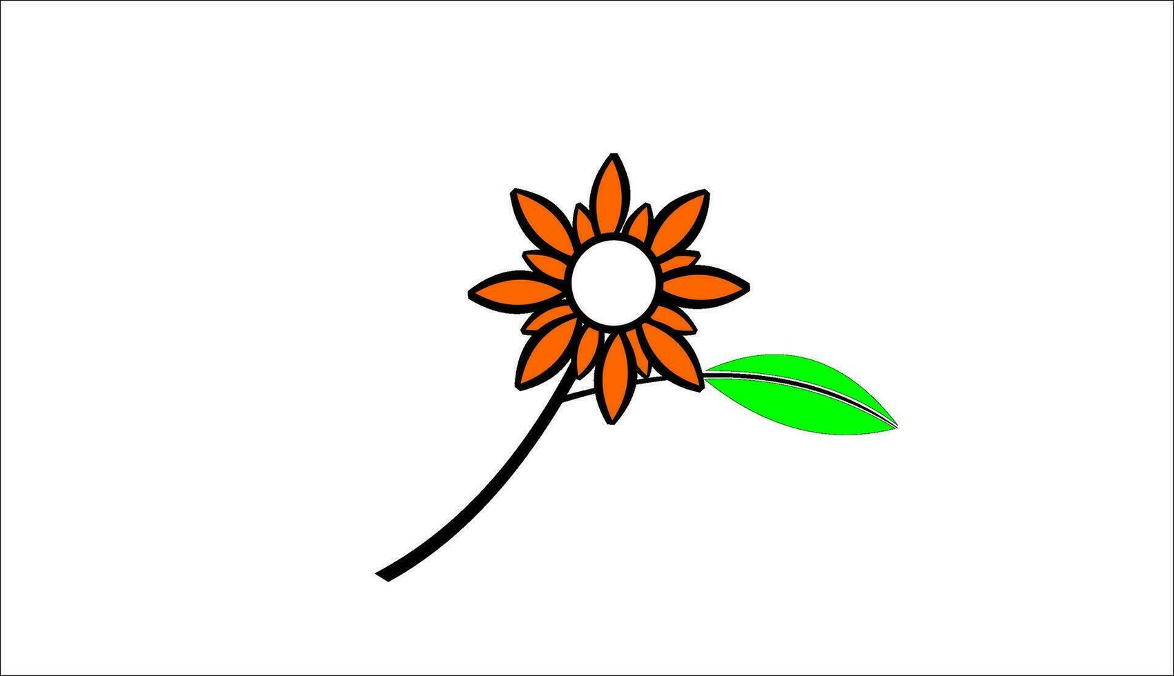 a vector image or flower icon