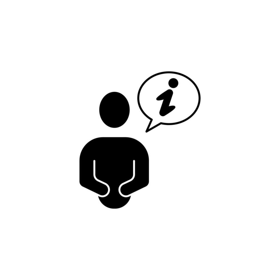 guidance concept line icon. Simple element illustration. guidance concept outline symbol design. vector
