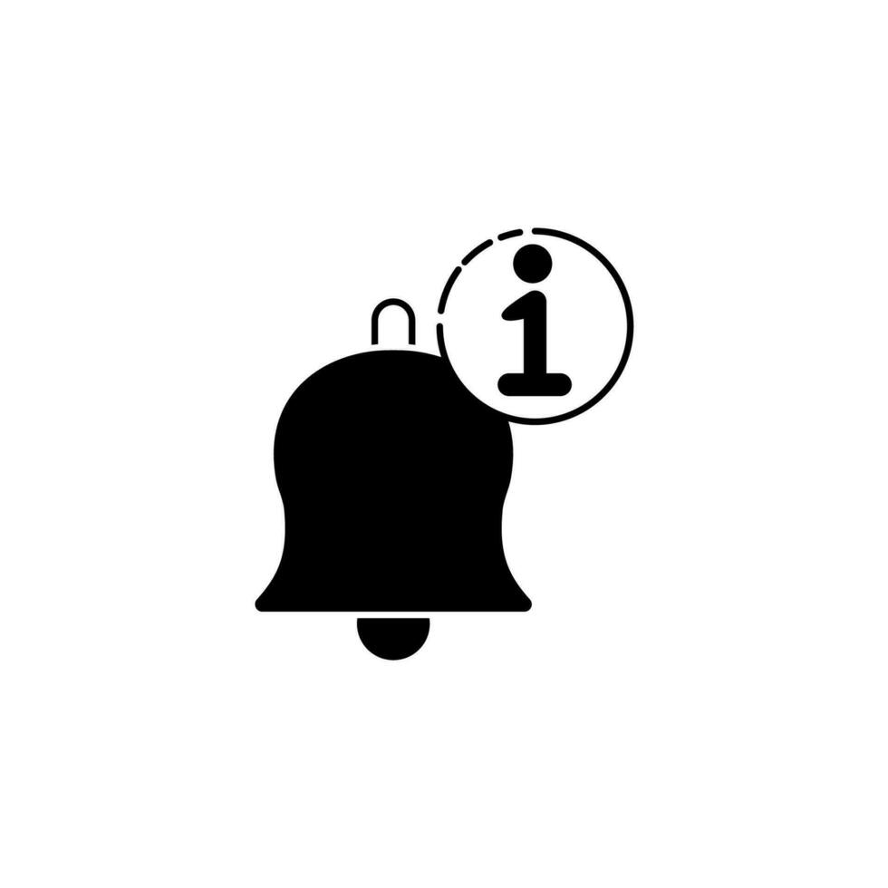 alert info concept line icon. Simple element illustration. alert info concept outline symbol design. vector