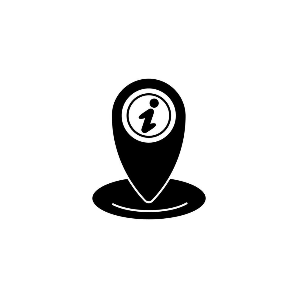 location concept line icon. Simple element illustration. location concept outline symbol design. vector