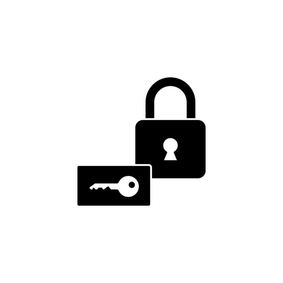 lockable concept line icon. Simple element illustration. lockable concept outline symbol design. vector