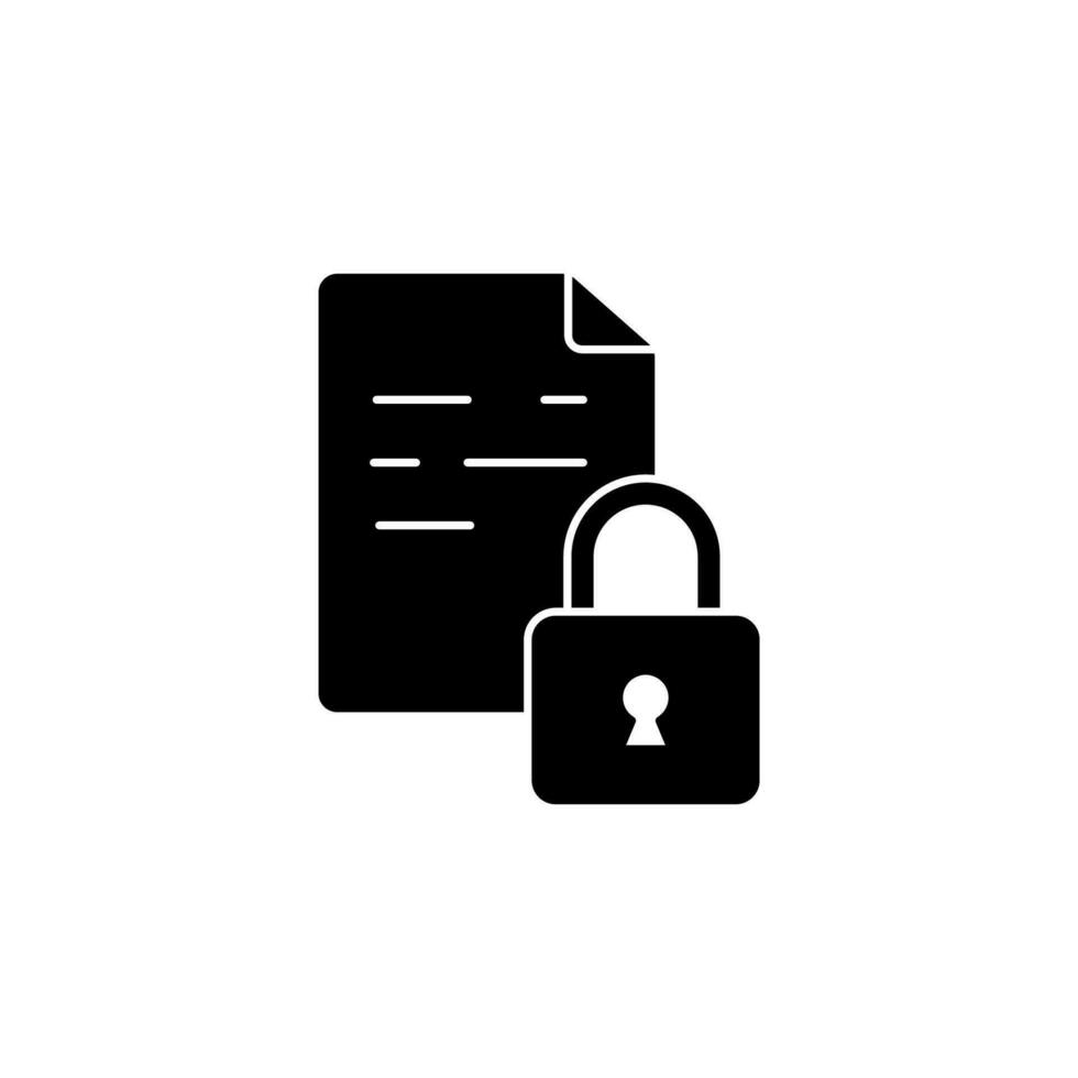 document concept line icon. Simple element illustration. document concept outline symbol design. vector