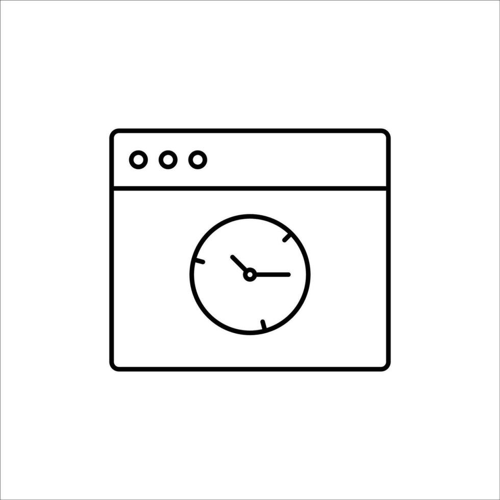 conjunto de 20 contorno íconos relacionado a hora gestión. hora administración bandera web icono vector ilustración concepto con icono de objetivo, prioridad, cronograma, recordatorio, eficiencia y alertas