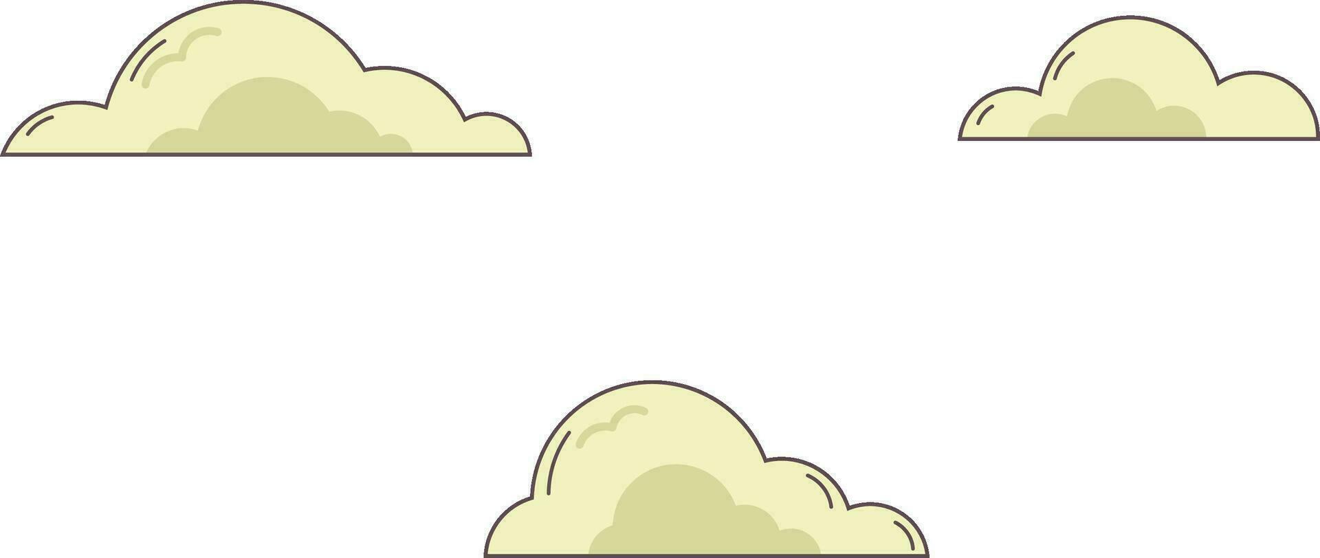 cloud cartoon cute vector