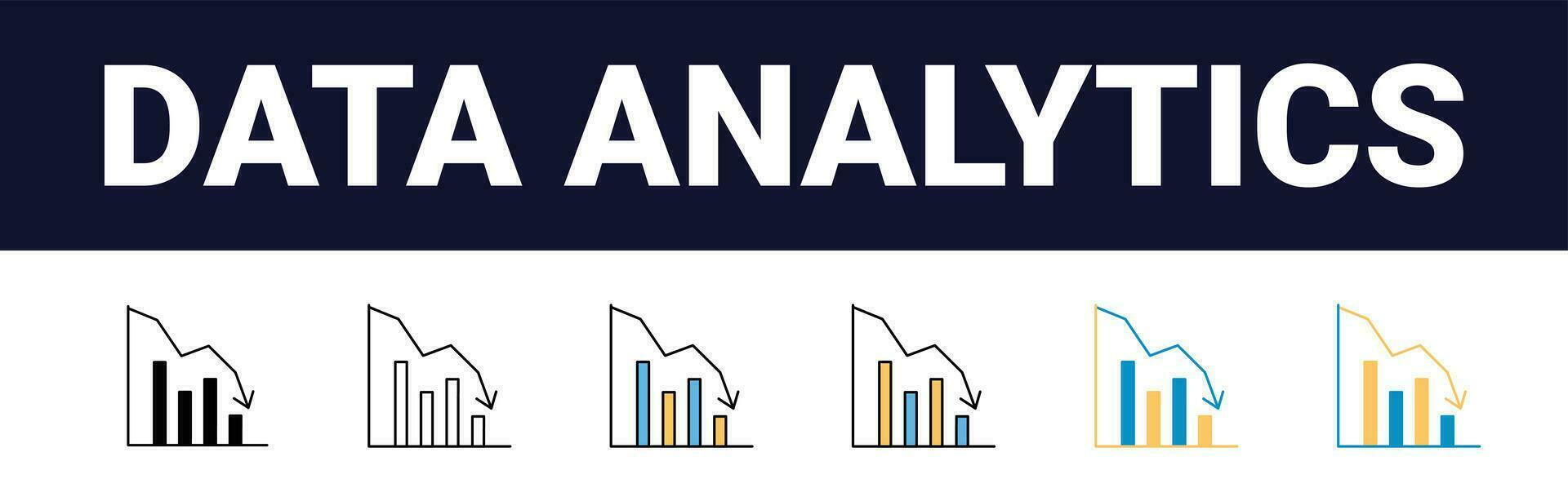 precisión perspectivas simplificado web íconos para datos análisis, Estadísticas, y analítica minimalista describir, negro y color llenar colección en vector ilustración. calculadora, datos, base de datos,