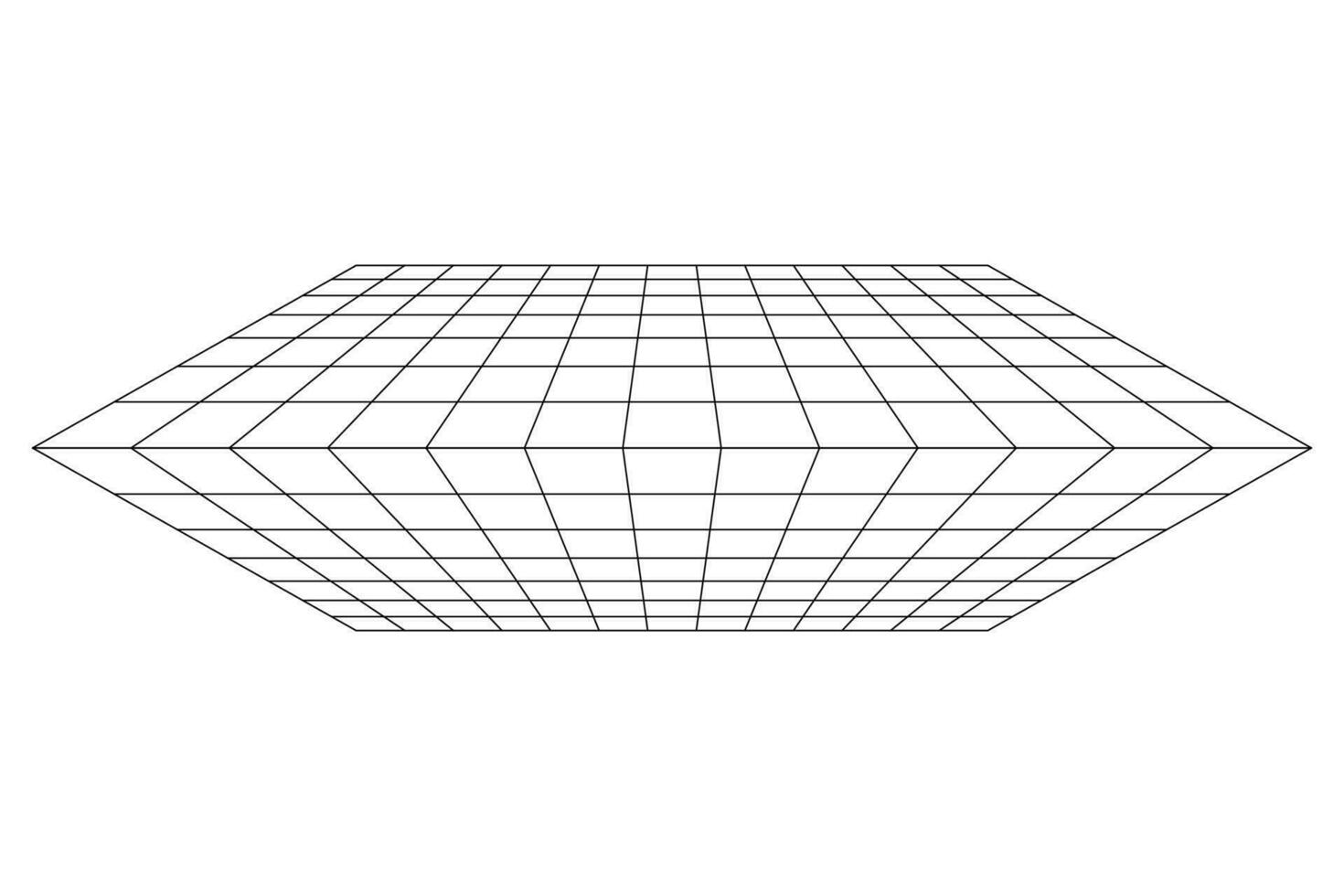 Perspective grid room background vector illustration.