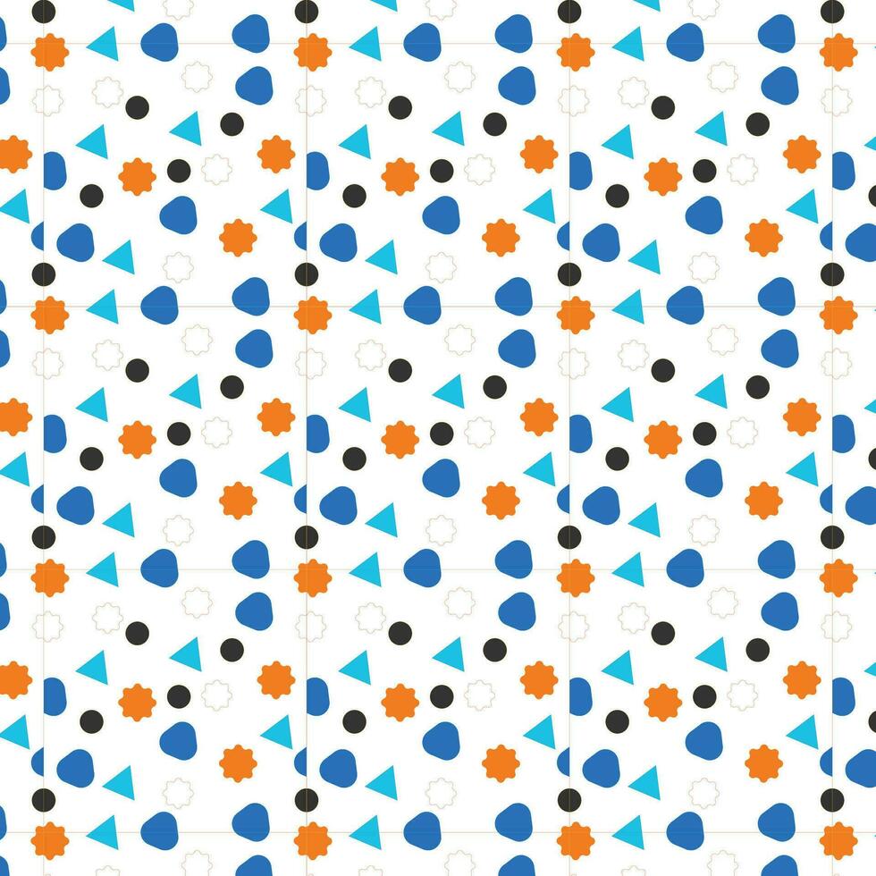Abstract Seamless Pattern vector