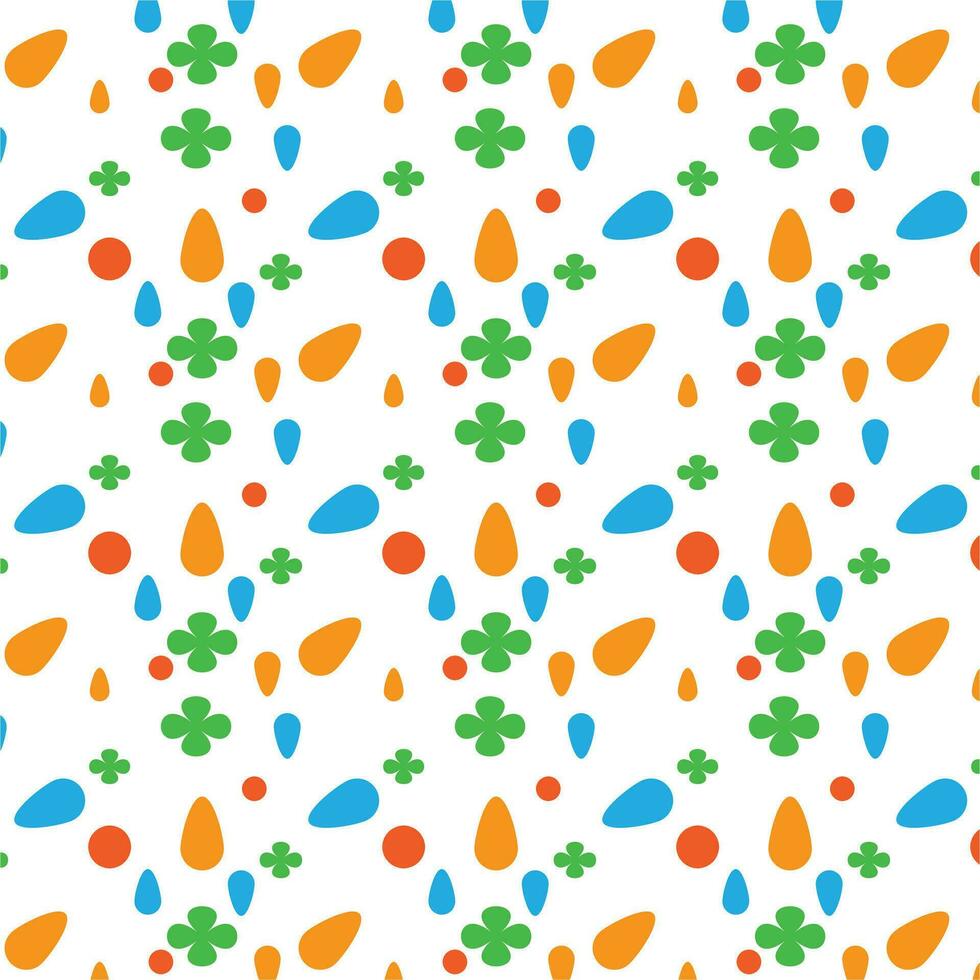 Abstract Seamless Pattern vector