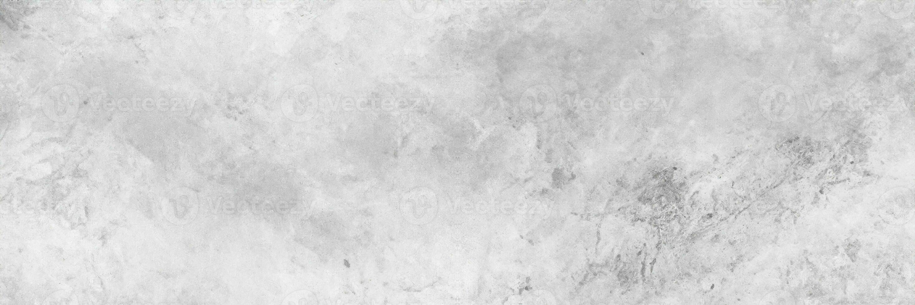Old wall panorama texture cement dirty gray with black  background abstract grey and silver color design are light with white background. photo