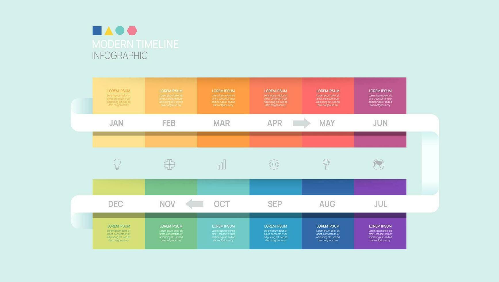 Business step timeline infographic template. Modern milestone element timeline diagram calendar and 4 quarter topics, vector infographics.