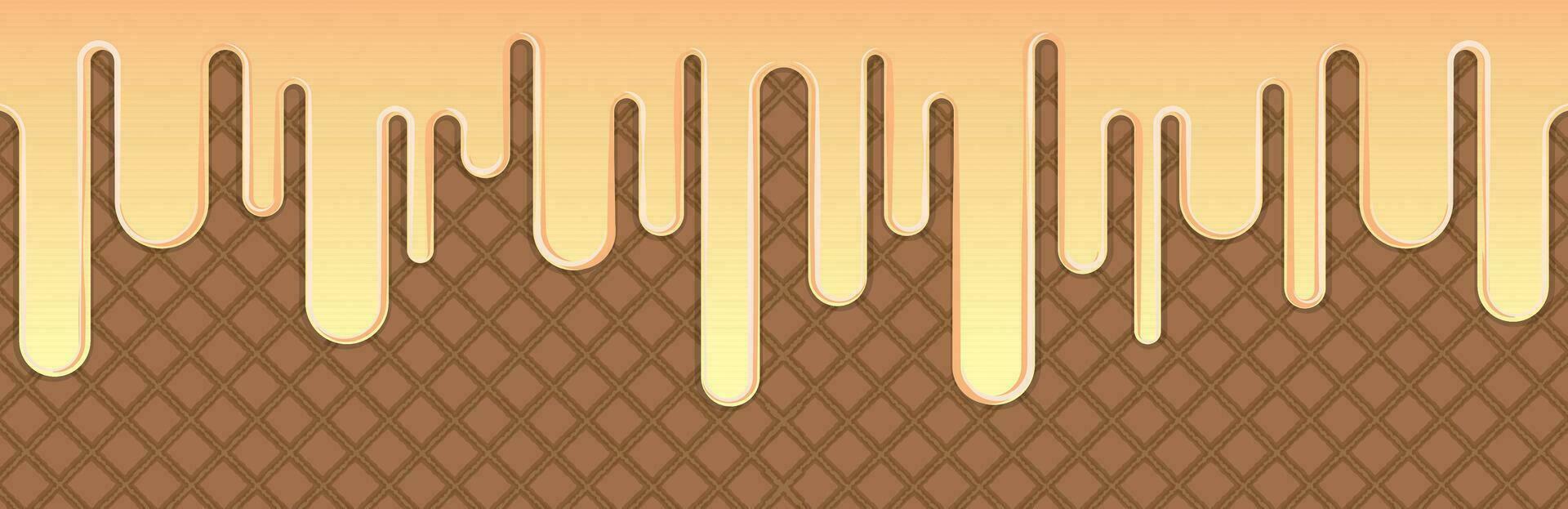 waffle vector background vector illustration
