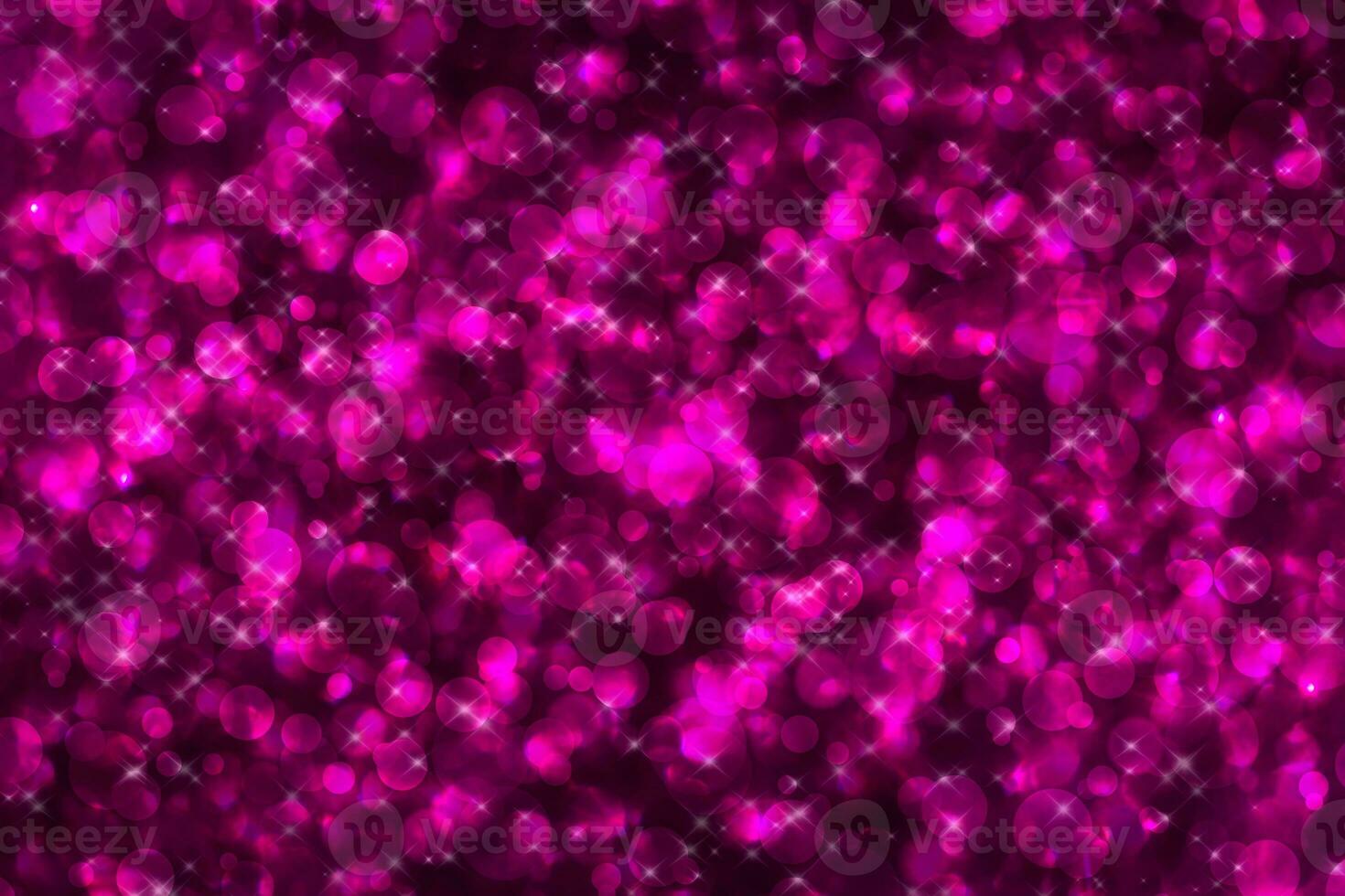 Pink Sparkling Glitter bokeh Background. photo