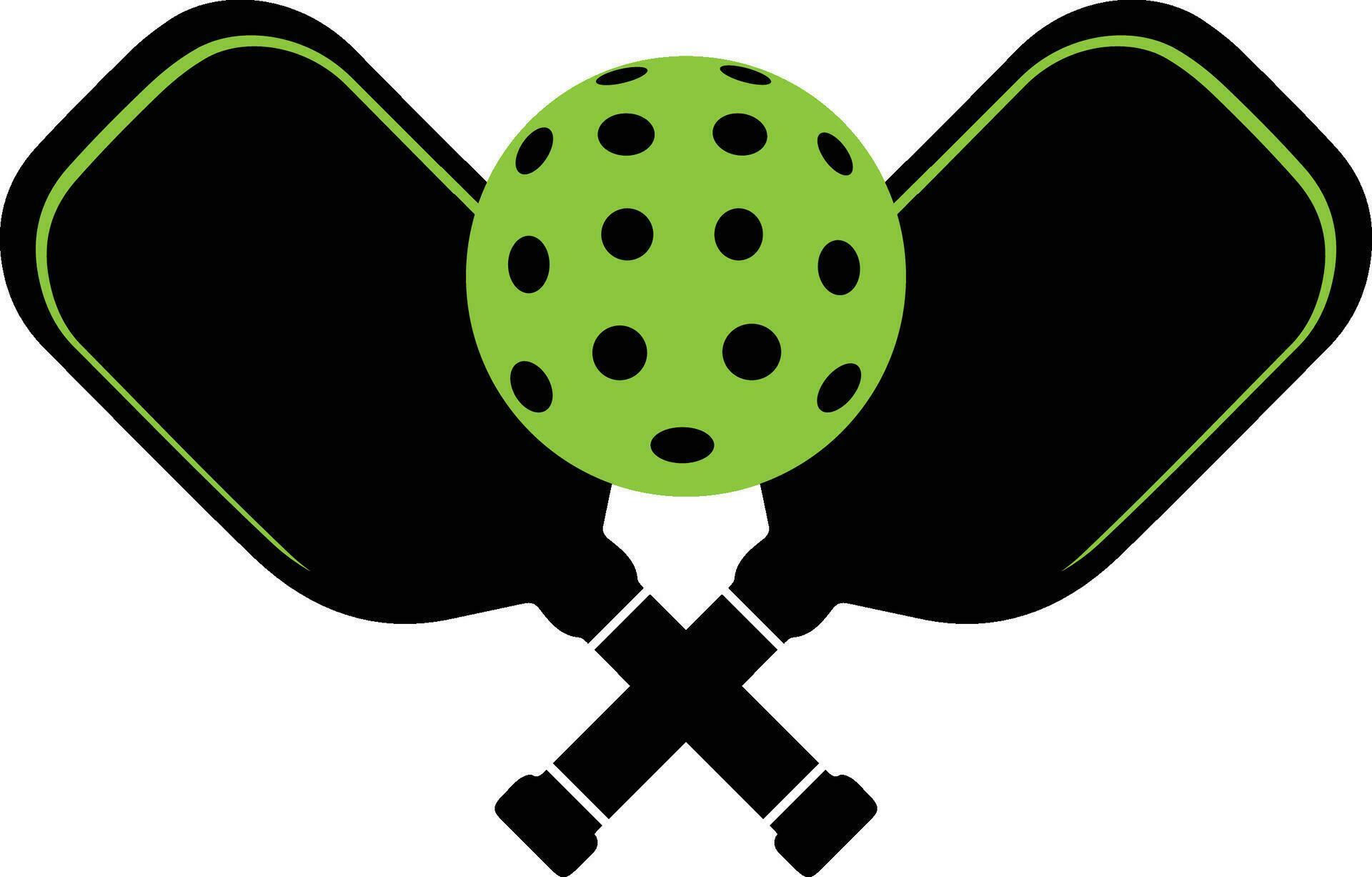 Pickleball Bat and Ball free vector 36026688 Vector Art at Vecteezy
