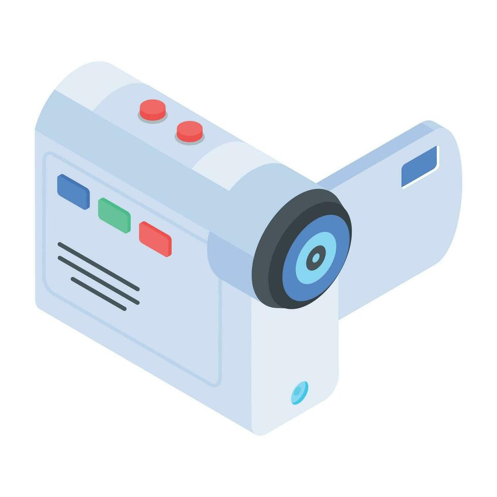 Vlogging Equipment icon vector