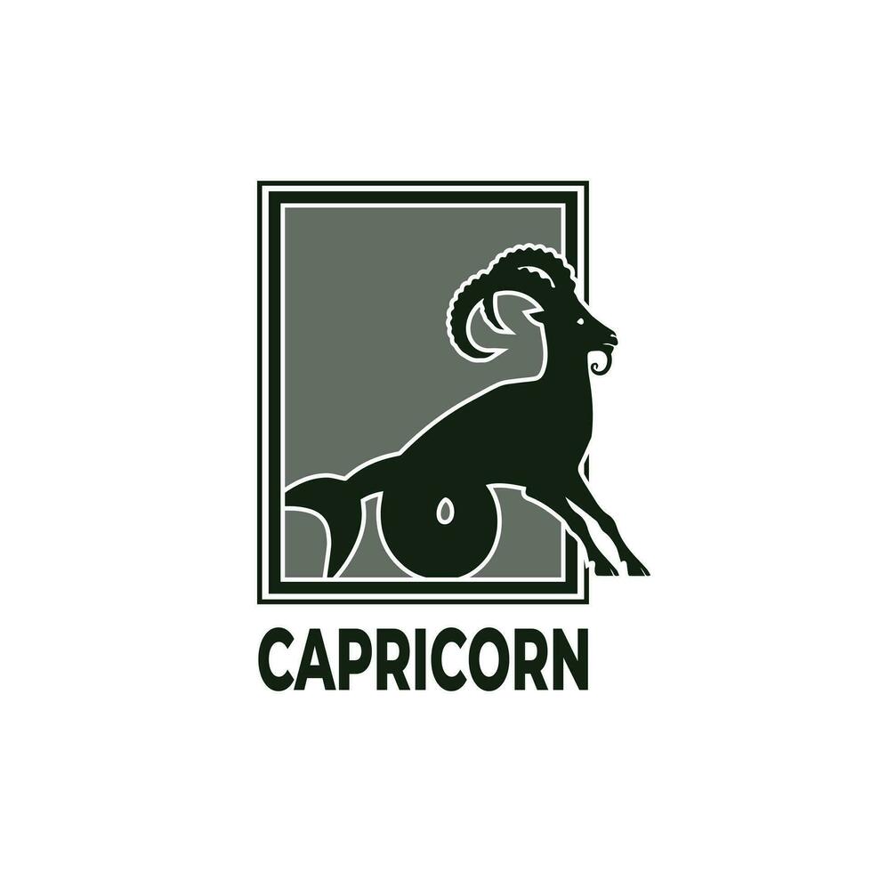 zodiac vector illustration capricorn sign