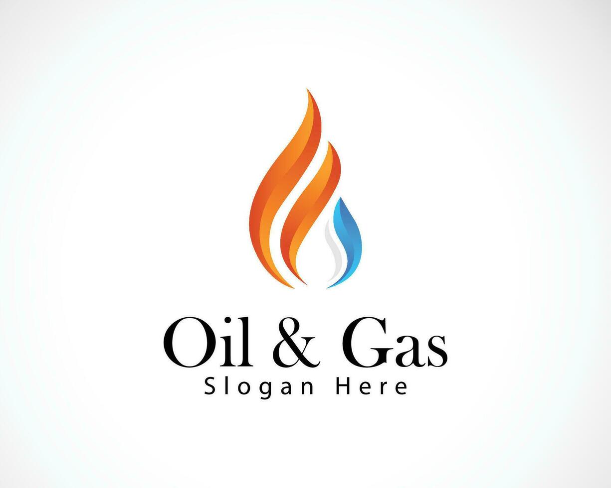 3 D oil and gas logo design. Colorful 3 D oil and gas logo vector template. oil and gas concept with 3 D style design vector.