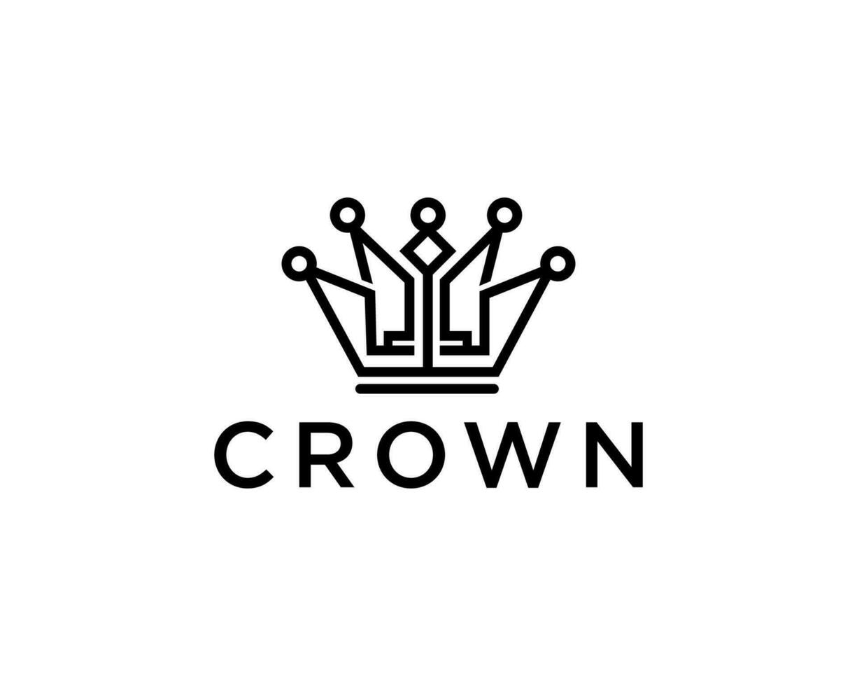 Template Vector Logo Crown