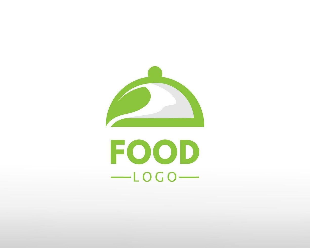 comida logo verde comida logo libera comida logo vector