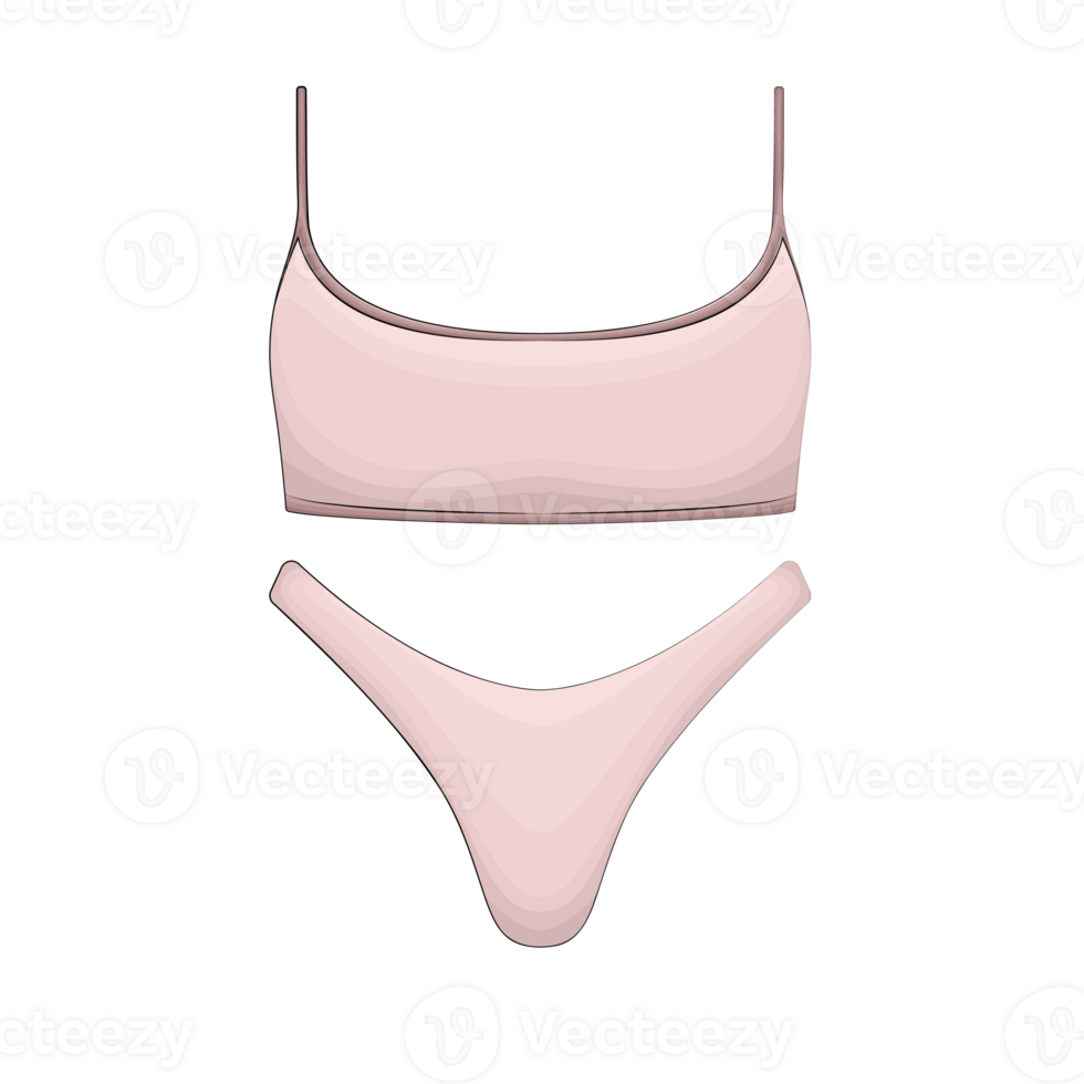 Illustration of bikini 36028705 PNG