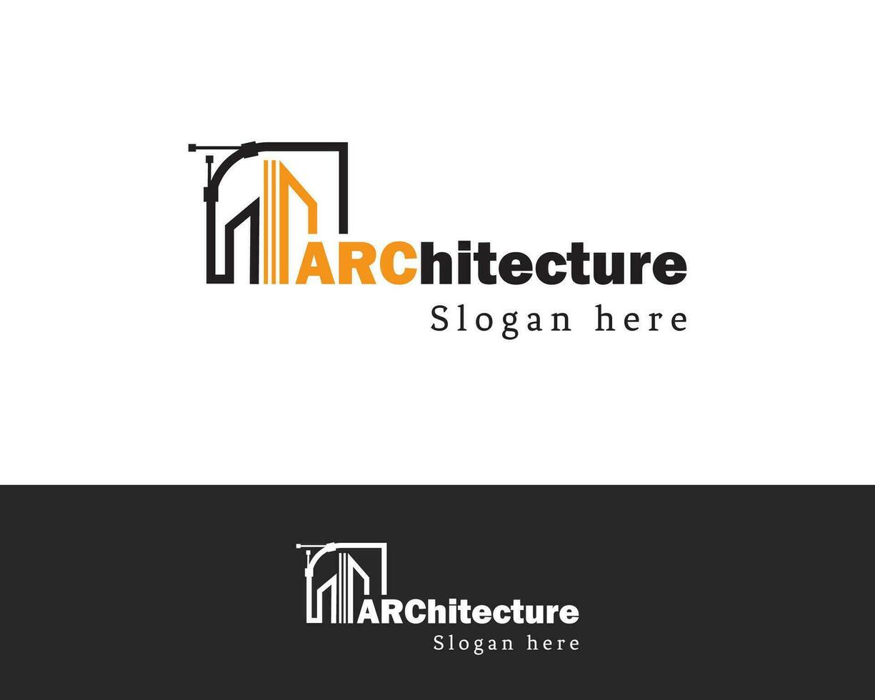 architecture logo creative design template sign symbol vector