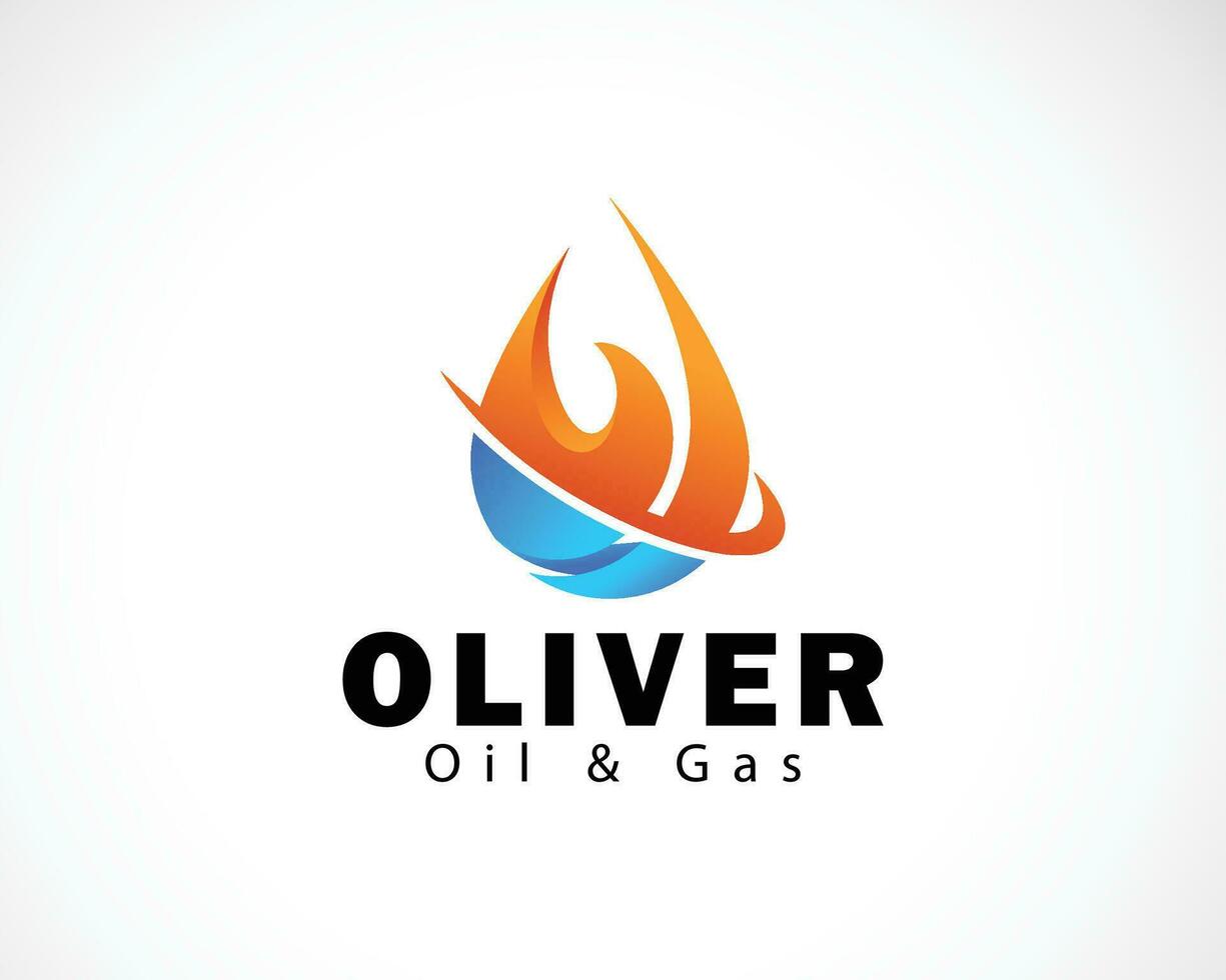 3 D oil and gas logo design. Colorful 3 D oil and gas logo vector template. oil and gas concept with 3 D style design vector.