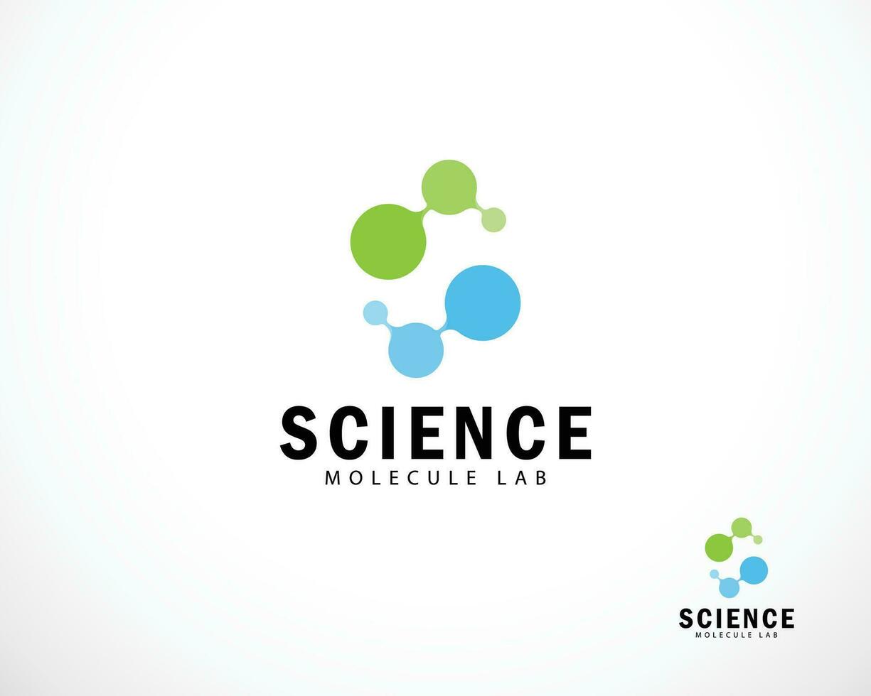 Molecule logo creative science lab biology  technology network connect icon design circle digital letter s vector