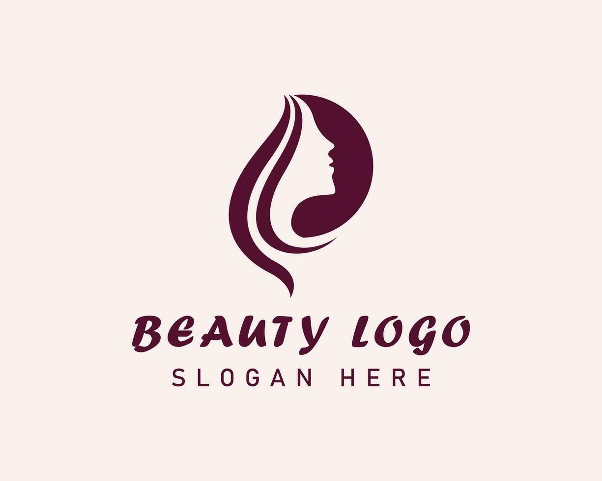 beauty logo salon logo beauty salon logo creative hair logo fashion logo vector