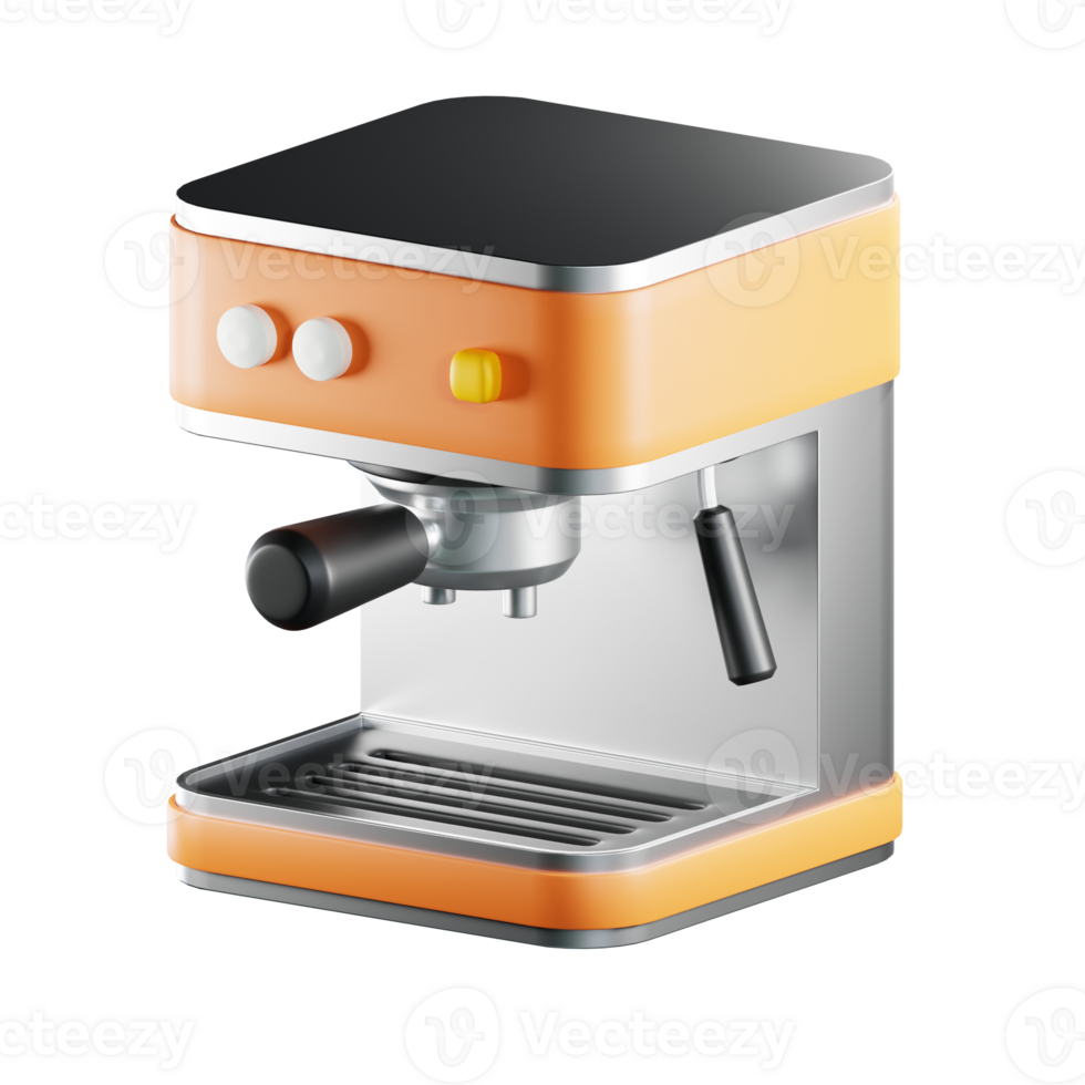 3D Espresso Machine Illustration 36030115 PNG