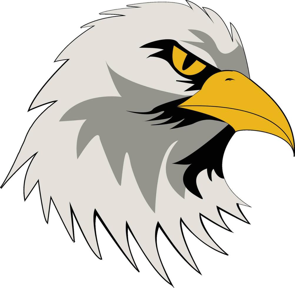 águila cabeza vector, águila logo, águila cabeza plantilla, águila icono vector