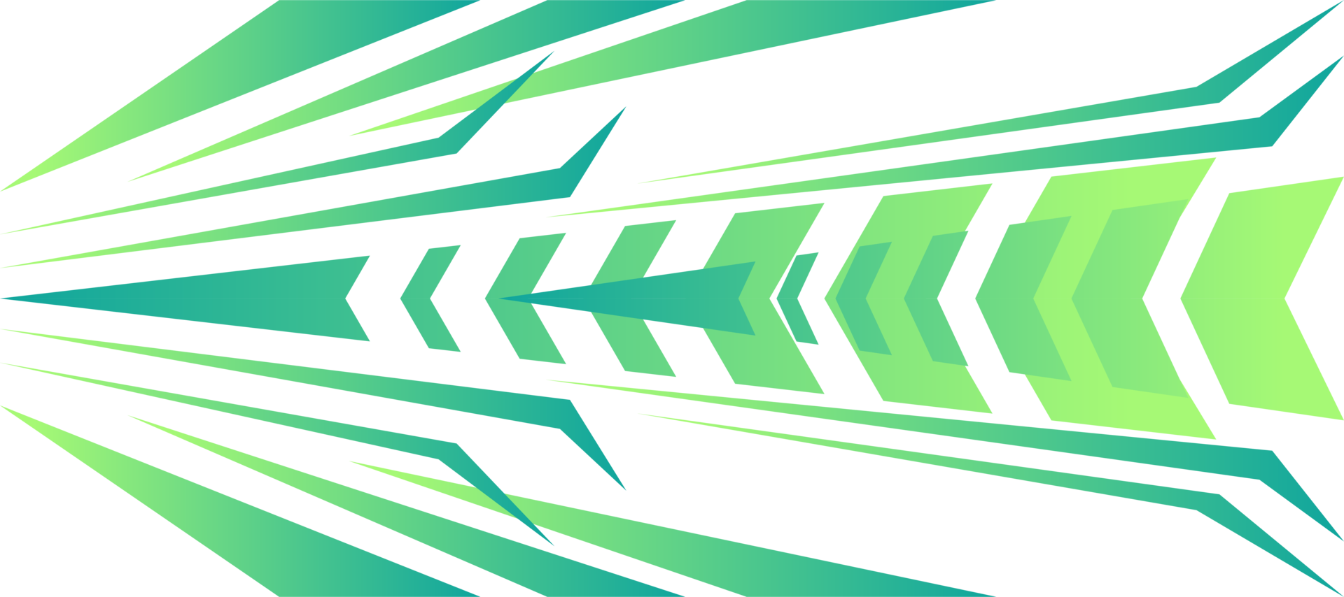 sporty fast speed stripes arrow green gradient gaming jersey background transparent png