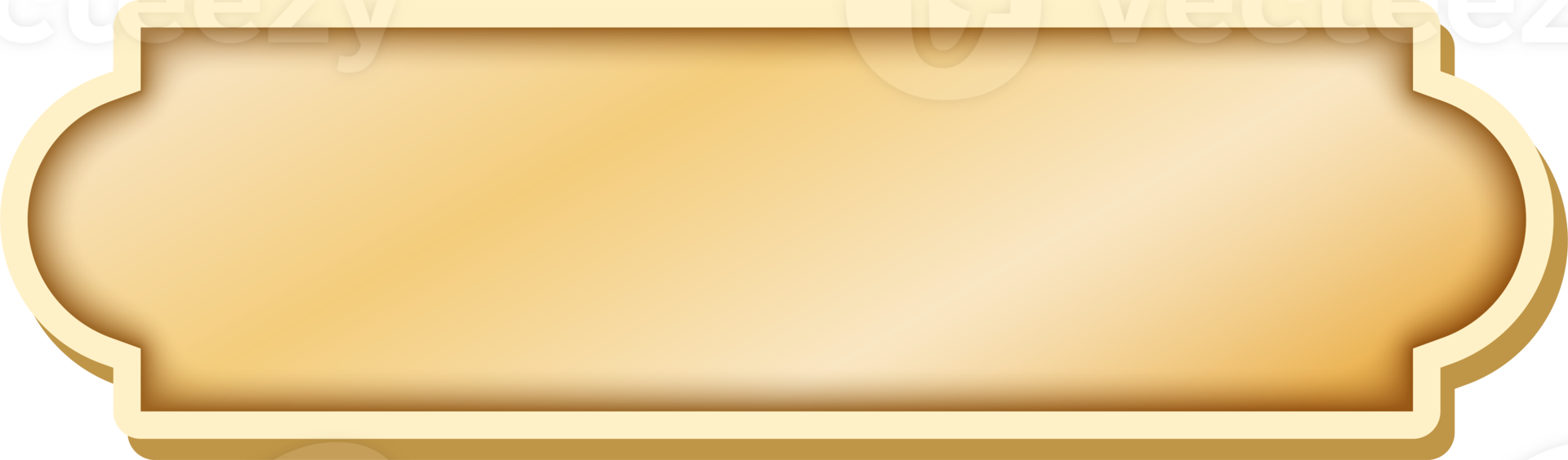 Luxury Golden Frame png