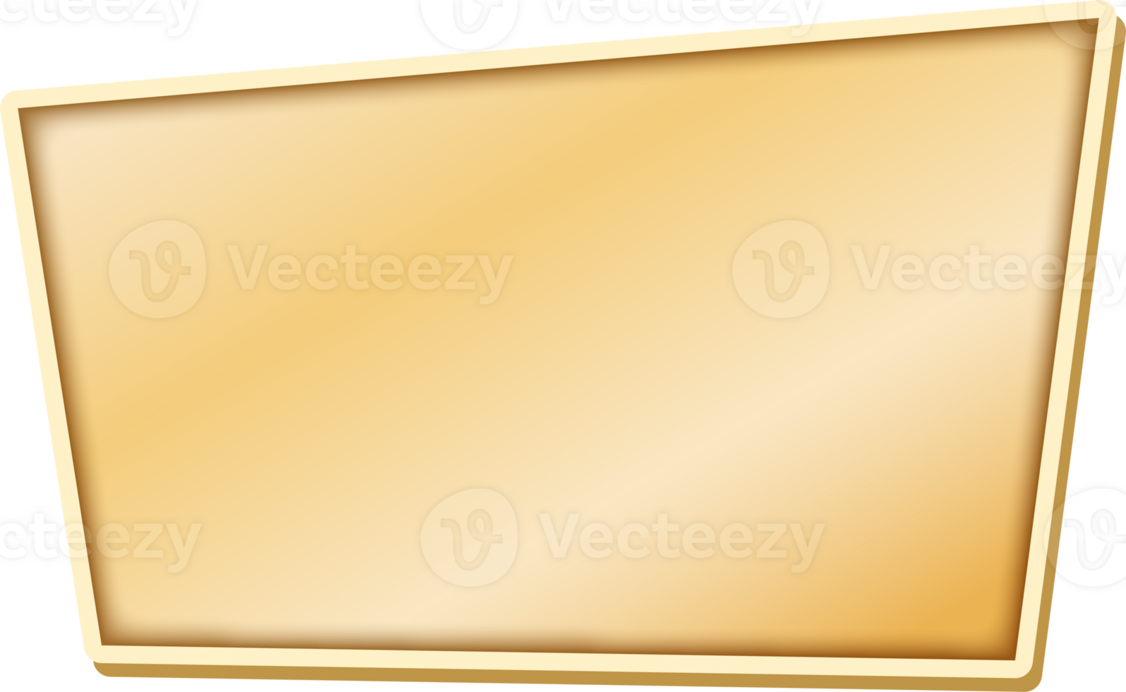 luxe gouden frame png