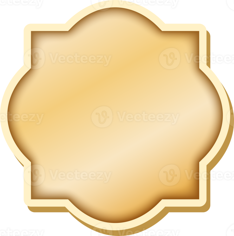 Luxury Golden Frame png