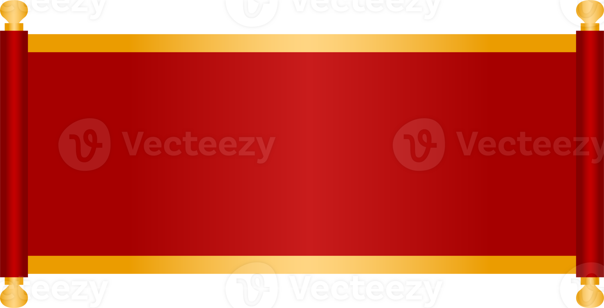 Chinese Paper Scroll Illustration png