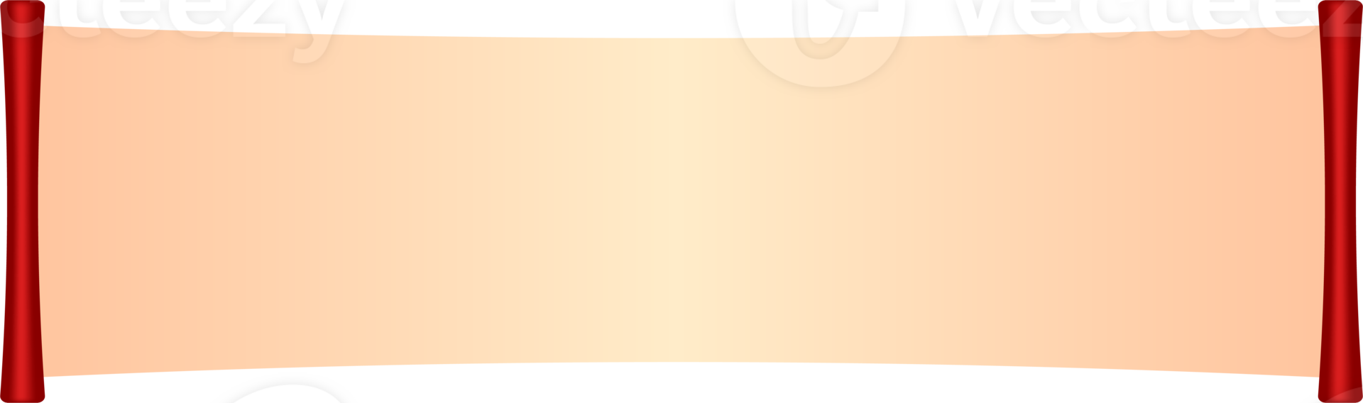 Chinese Paper Scroll Illustration png