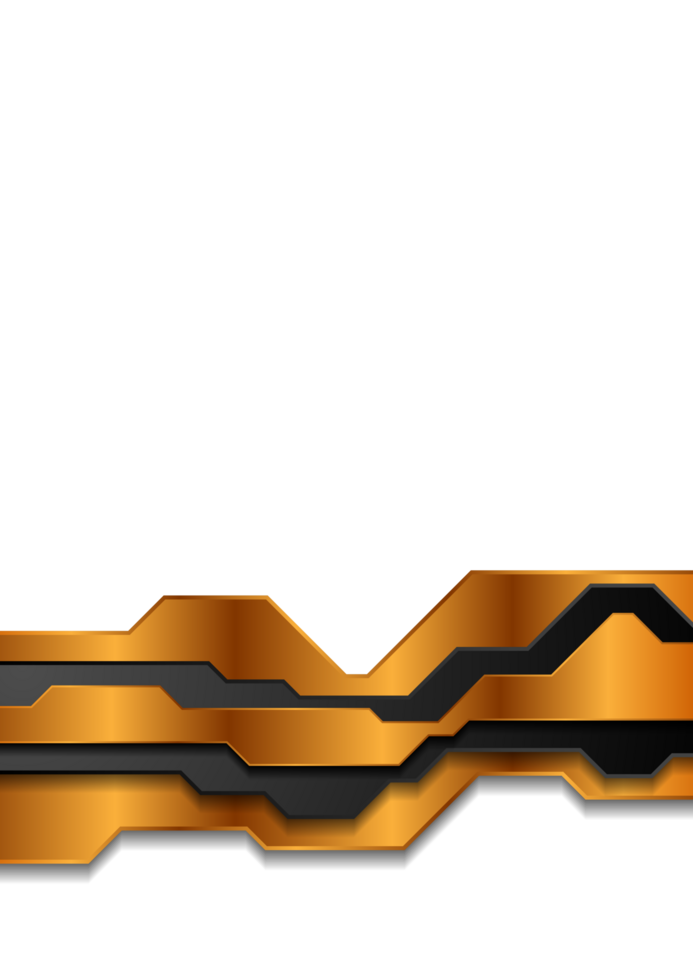 Bronze and black abstract technology background 36031140 PNG