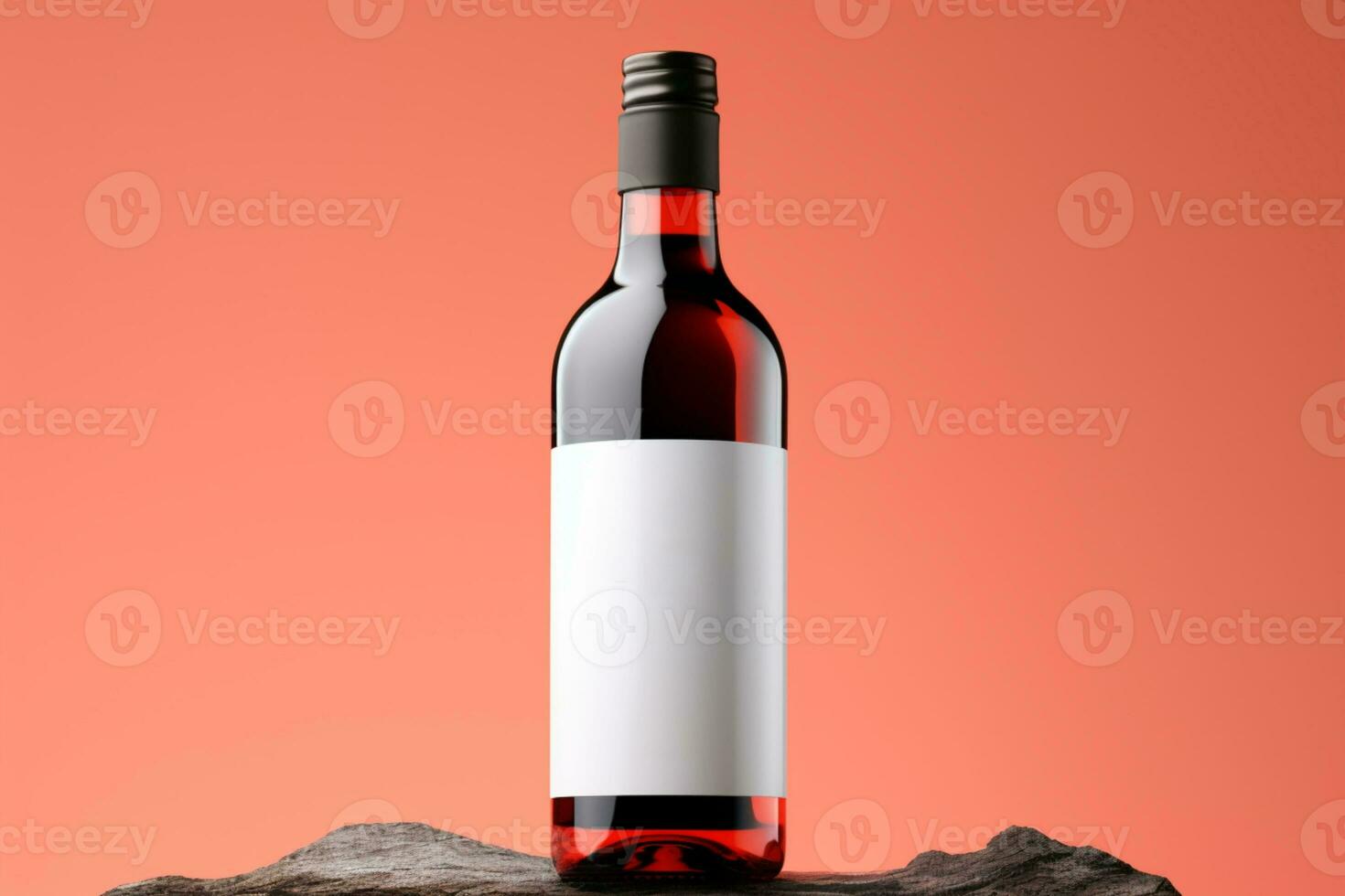 AI generated Photorealistic Bottle Mock Up for Product Presentation Showcasing Design Variations and Details photo