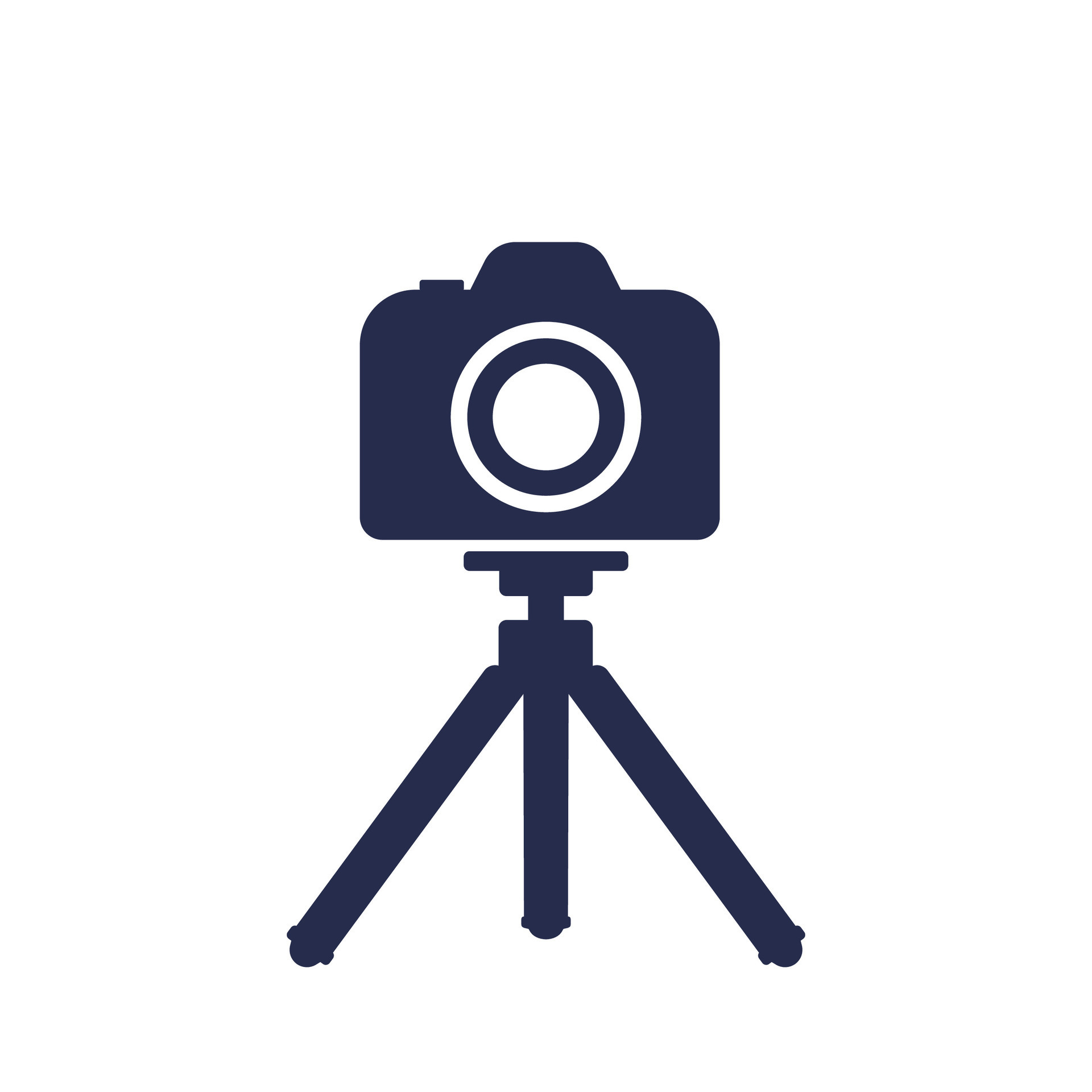 Camera on tripod icon on white 36031917 Vector Art at Vecteezy