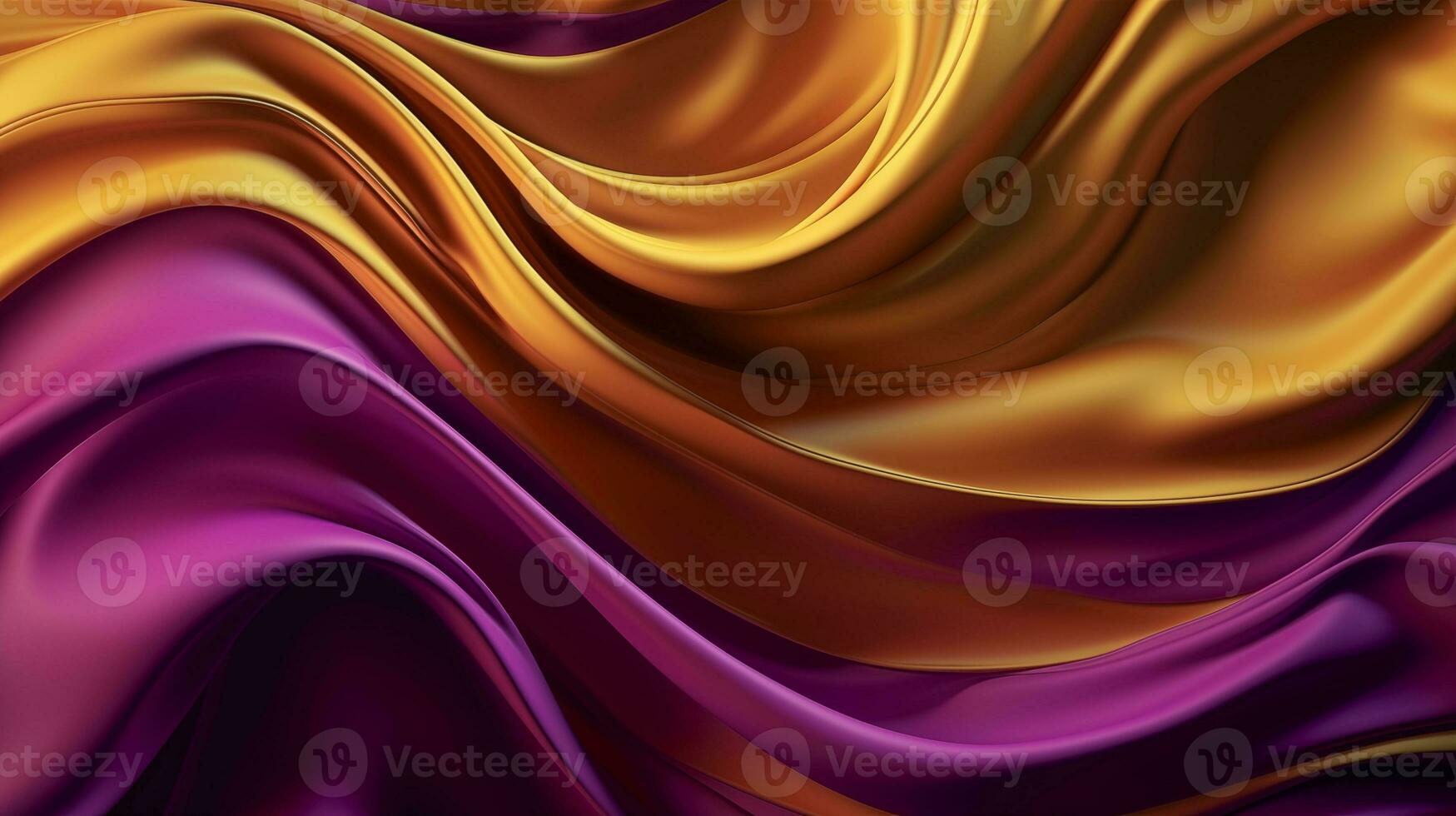 AI generated Swirling magenta and orange summer background photo