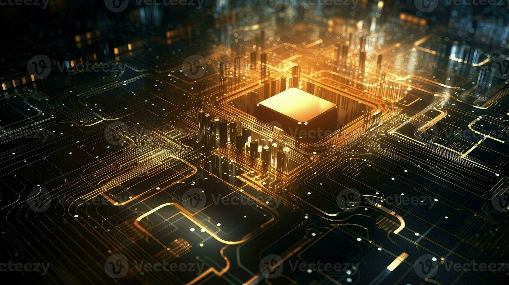 AI generated programming software digital background photo