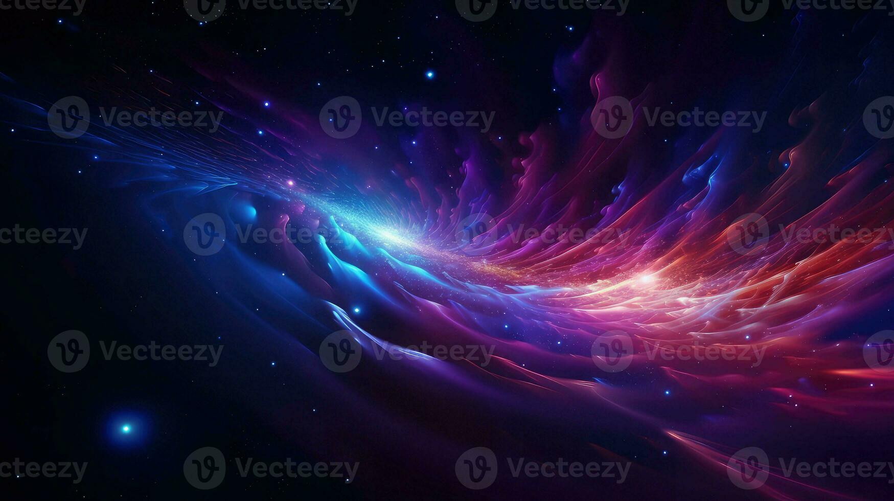 AI generated futuristic future dynamic background photo