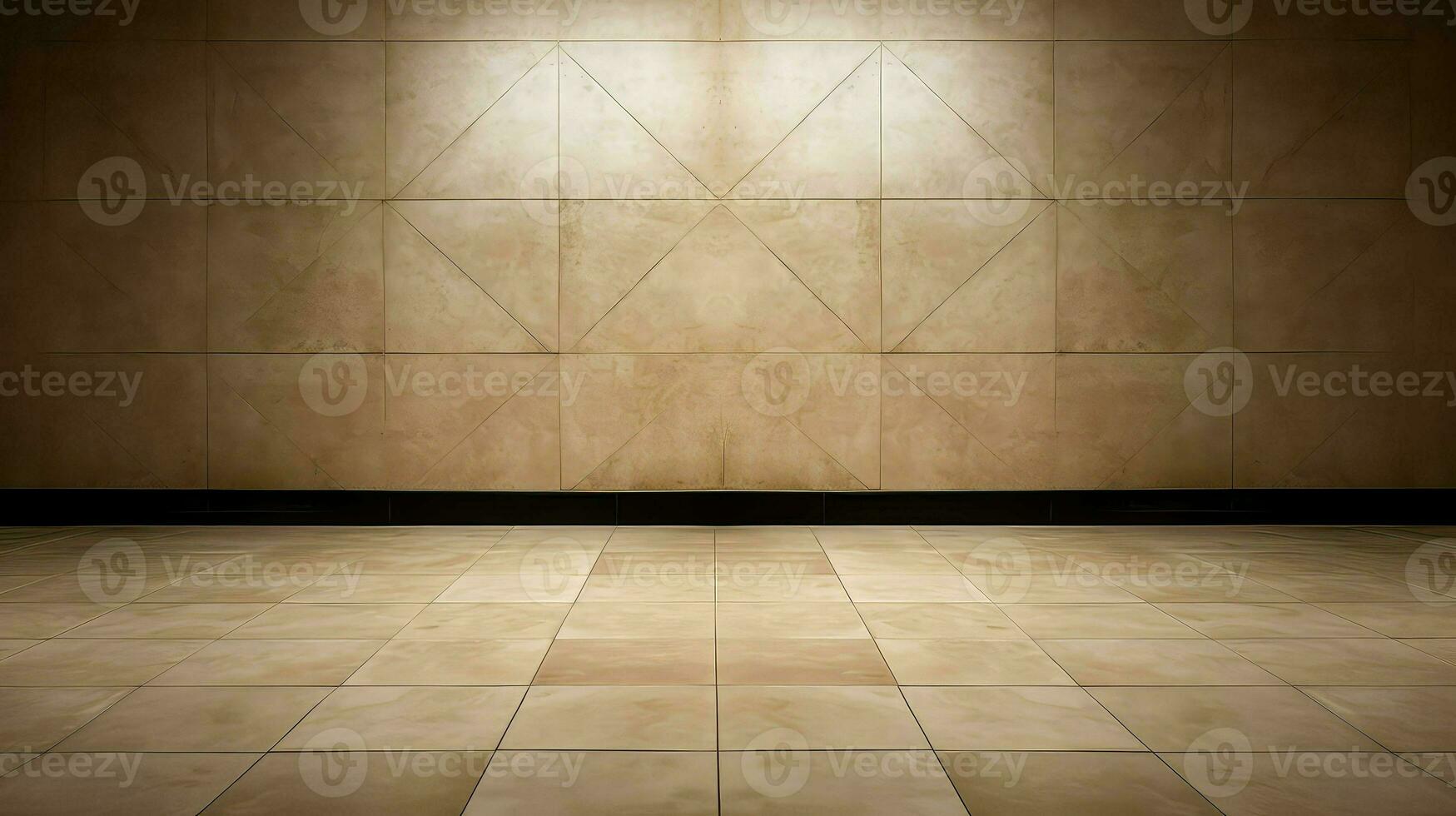 AI generated space floor empty background photo